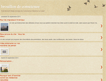 Tablet Screenshot of brouillondeconscience.blogspot.com