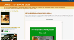 Desktop Screenshot of direitoconstitucional13.blogspot.com