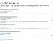 Tablet Screenshot of direitoconstitucional13.blogspot.com