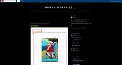 Desktop Screenshot of mommywanna-be.blogspot.com