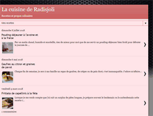 Tablet Screenshot of lacuisinederadisjoli.blogspot.com