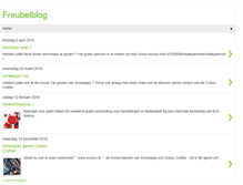 Tablet Screenshot of freubelblog.blogspot.com