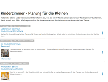 Tablet Screenshot of kinderzimmer-architektin.blogspot.com