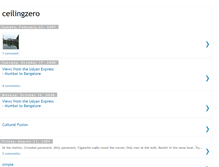Tablet Screenshot of ceilingzero.blogspot.com