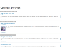 Tablet Screenshot of consciousevolution-quetzalcoatl.blogspot.com