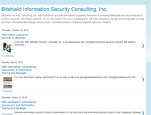 Tablet Screenshot of bitshieldinformationsecurity.blogspot.com