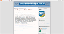 Desktop Screenshot of esportebrusque.blogspot.com