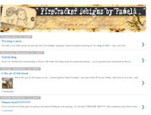Tablet Screenshot of firecrackerdesigns.blogspot.com