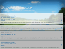 Tablet Screenshot of caballosycarros.blogspot.com