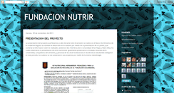 Desktop Screenshot of nutrirsabana.blogspot.com