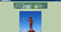 Desktop Screenshot of lasgayonistas.blogspot.com