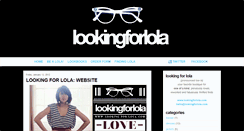 Desktop Screenshot of lookingforlola.blogspot.com