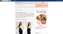 Desktop Screenshot of clothesinstyle.blogspot.com