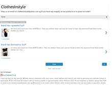 Tablet Screenshot of clothesinstyle.blogspot.com
