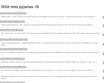 Tablet Screenshot of little-miss-pyjamas.blogspot.com