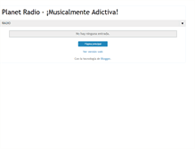 Tablet Screenshot of planetradiomex.blogspot.com