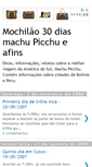 Mobile Screenshot of machupicchumochilao.blogspot.com