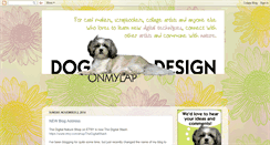 Desktop Screenshot of dogonmylapdesign.blogspot.com