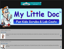 Tablet Screenshot of mylittledoc.blogspot.com