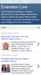 Mobile Screenshot of evanstonlive.blogspot.com