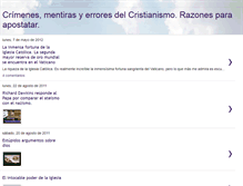 Tablet Screenshot of crimenesdelcristianismo.blogspot.com