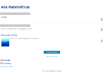 Tablet Screenshot of ana2matematicas.blogspot.com
