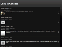 Tablet Screenshot of chrisincanadaa.blogspot.com