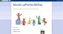 Desktop Screenshot of nicolelapointe-mckay.blogspot.com