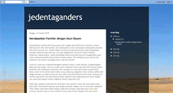 Desktop Screenshot of jedentaganders.blogspot.com