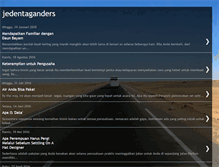 Tablet Screenshot of jedentaganders.blogspot.com