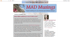 Desktop Screenshot of madmusingsblog.blogspot.com