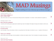 Tablet Screenshot of madmusingsblog.blogspot.com