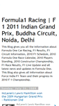 Mobile Screenshot of formula1carracing.blogspot.com
