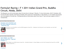 Tablet Screenshot of formula1carracing.blogspot.com
