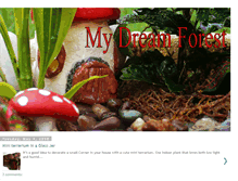 Tablet Screenshot of my-dream-forest.blogspot.com