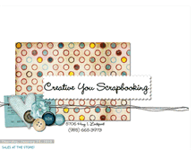 Tablet Screenshot of creativeyouscrapbookingllc.blogspot.com
