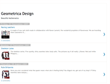 Tablet Screenshot of geometricadesign.blogspot.com