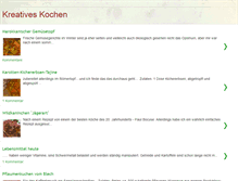 Tablet Screenshot of kreativeskochen.blogspot.com