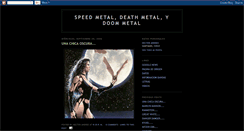 Desktop Screenshot of metalnegro.blogspot.com