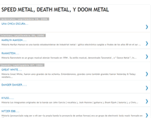 Tablet Screenshot of metalnegro.blogspot.com