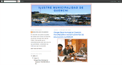 Desktop Screenshot of municipioquemchi.blogspot.com