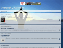Tablet Screenshot of meditacionbuddhismo.blogspot.com