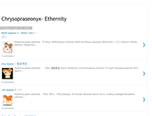 Tablet Screenshot of chrysopraseonyx-ethernity.blogspot.com