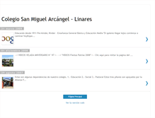 Tablet Screenshot of colegiosanmiguel.blogspot.com