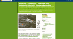 Desktop Screenshot of nordmannsgreenshank.blogspot.com