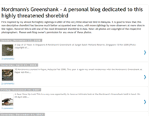 Tablet Screenshot of nordmannsgreenshank.blogspot.com