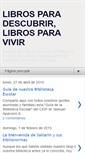 Mobile Screenshot of librosparadescubriryvivir.blogspot.com