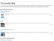 Tablet Screenshot of mylaundryblog.blogspot.com
