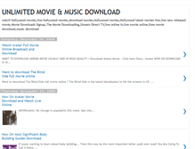 Tablet Screenshot of live-movieandmusicdownload.blogspot.com