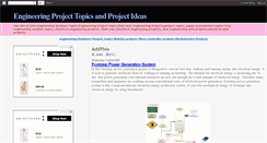 Desktop Screenshot of enggprojecttopics.blogspot.com